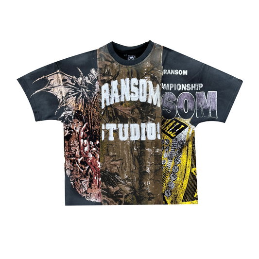 CAMO PANEL TEE
