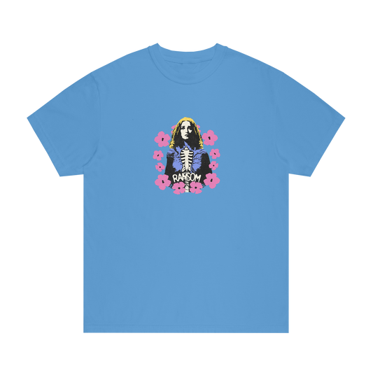 FLOWER GIRL TEE (BLUE)