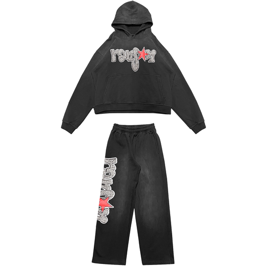 BRAT SWEATSUIT (BLACK)