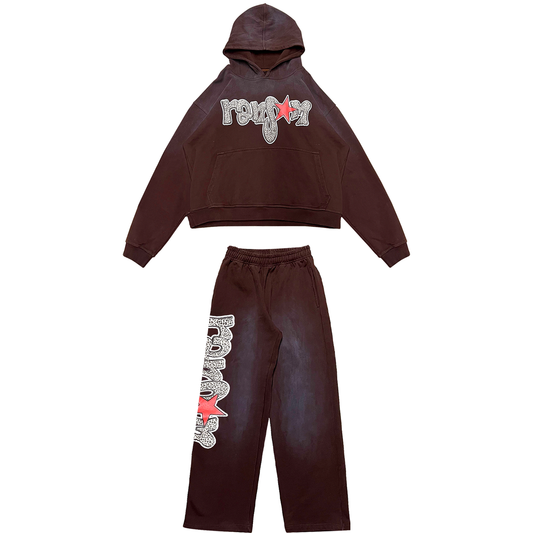 BRAT SWEATSUIT (BROWN)