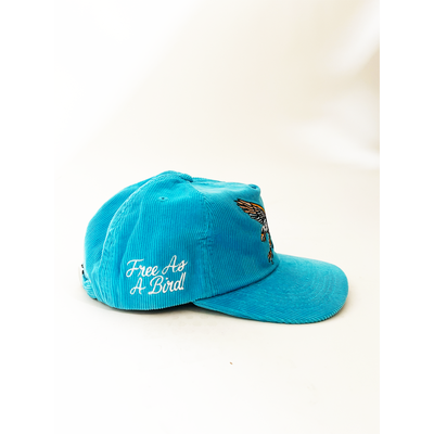 FREE AS A BIRD HAT (BLUE)